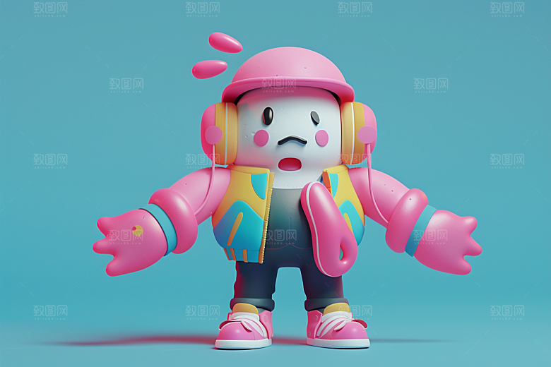 IP形象3D虚拟模型