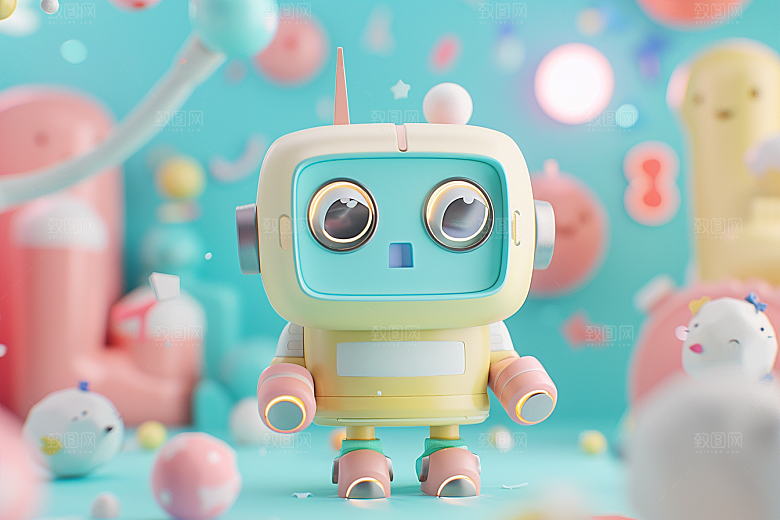 IP形象C4D3D模型