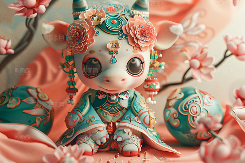 IP形象3D渲染模型