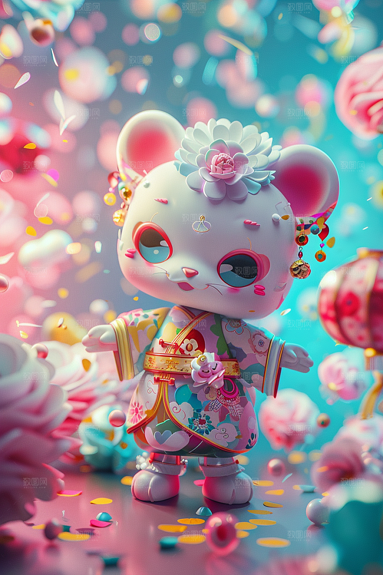 IP形象3D玩偶模型