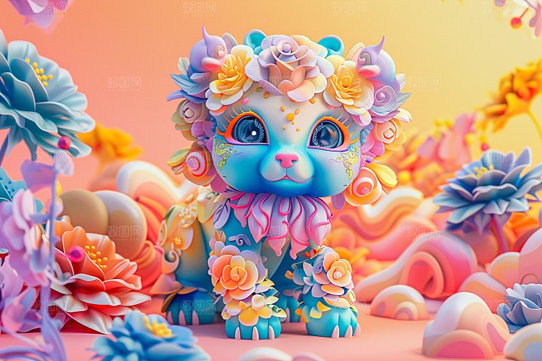IP形象C4D3D模型