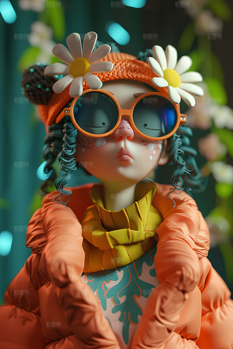 IP形象C4D3D模型