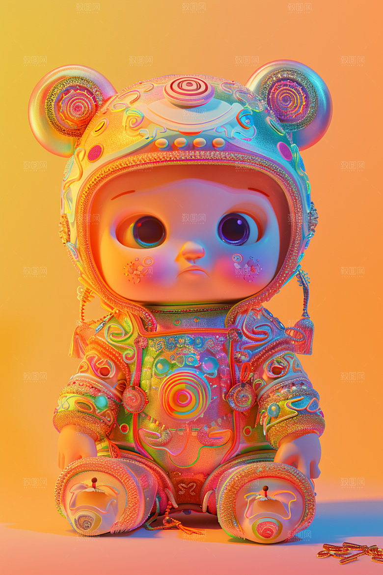 IP形象3D3D模型