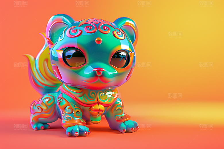 IP形象C4D玩偶模型