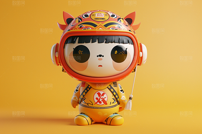 IP形象C4D3D模型