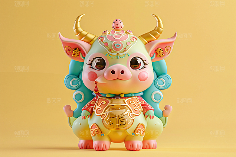 IP形象虚拟玩偶模型