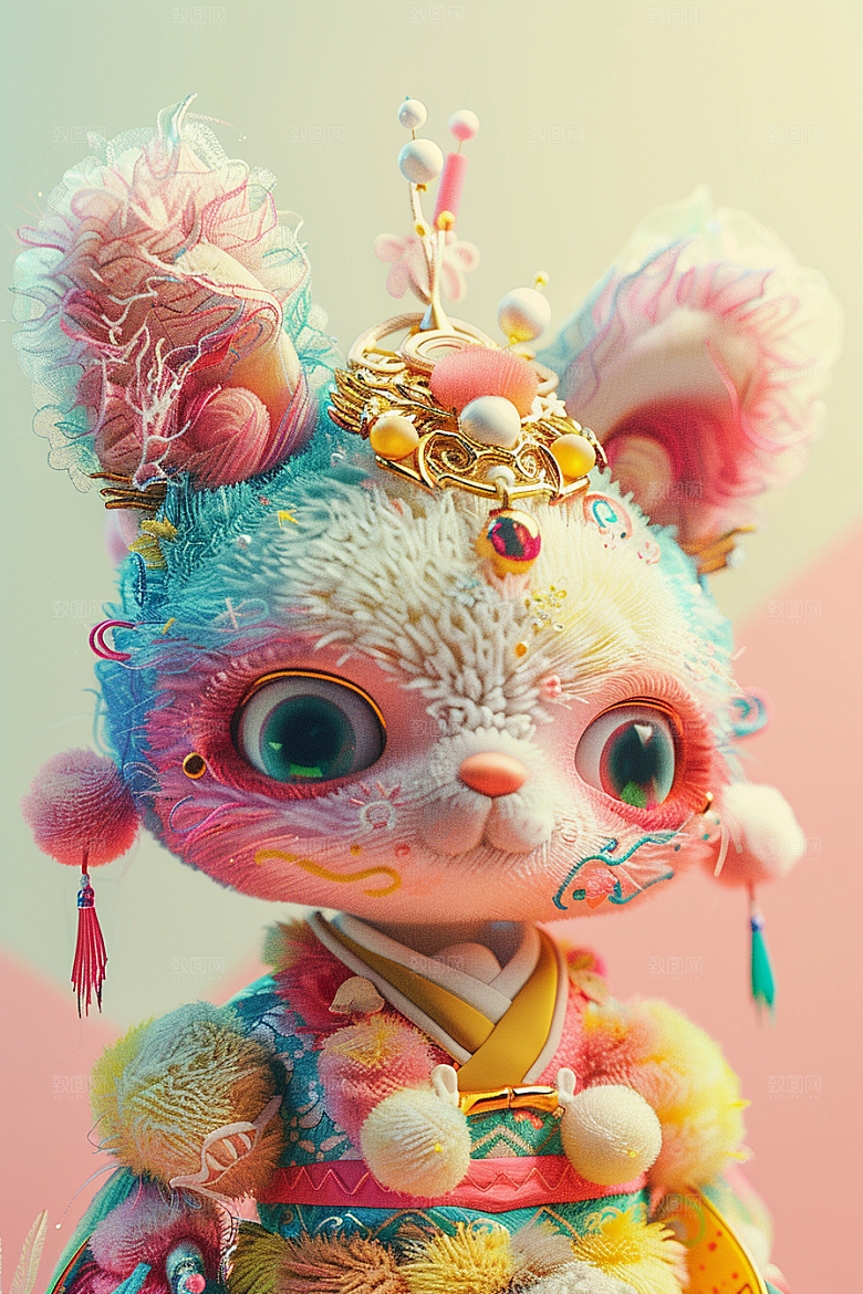IP形象设计彩色模型