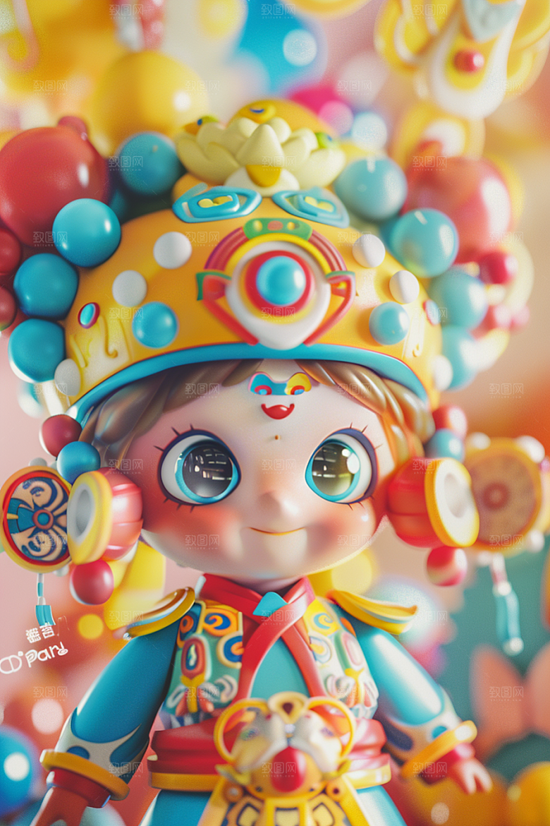IP形象C4D渲染模型