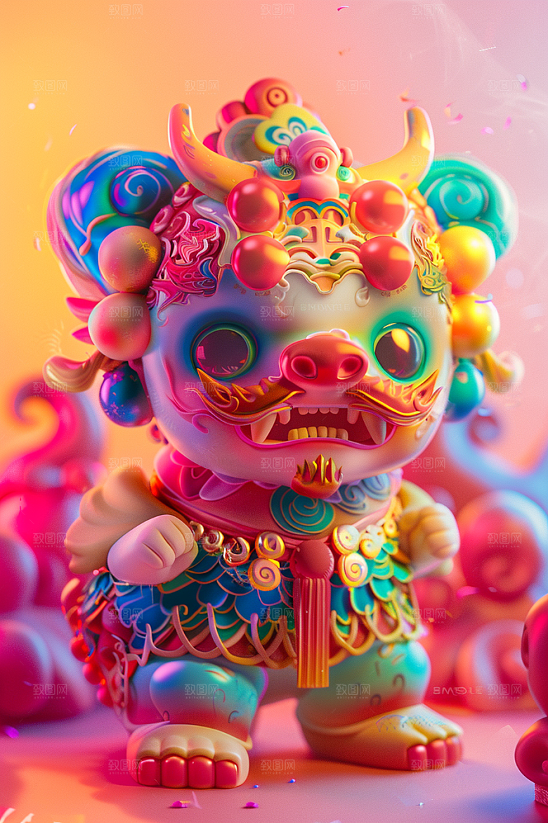 IP形象卡通3D模型