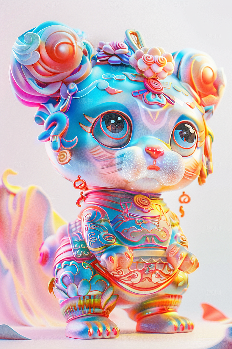 IP形象虚拟3D模型