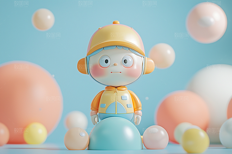IP形象3D手办模型