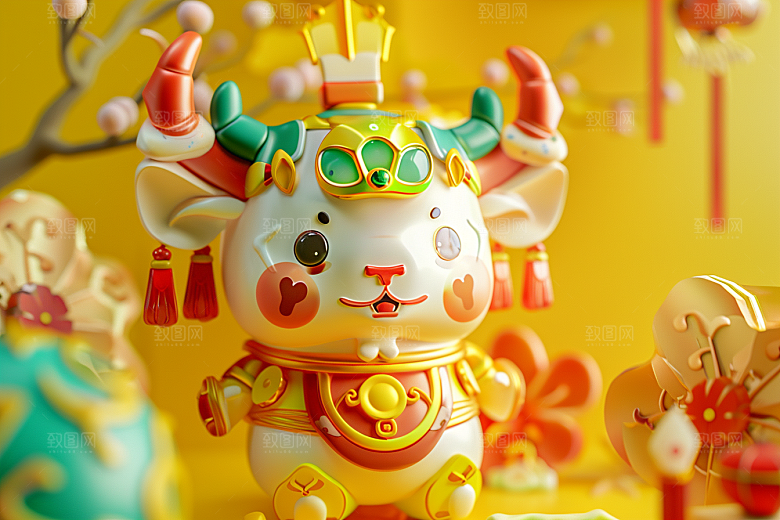 IP形象3D彩色模型