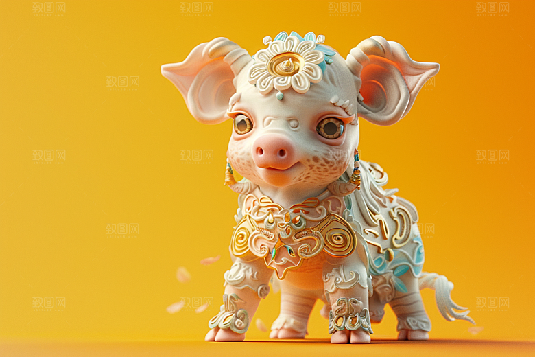 IP形象3D渲染模型
