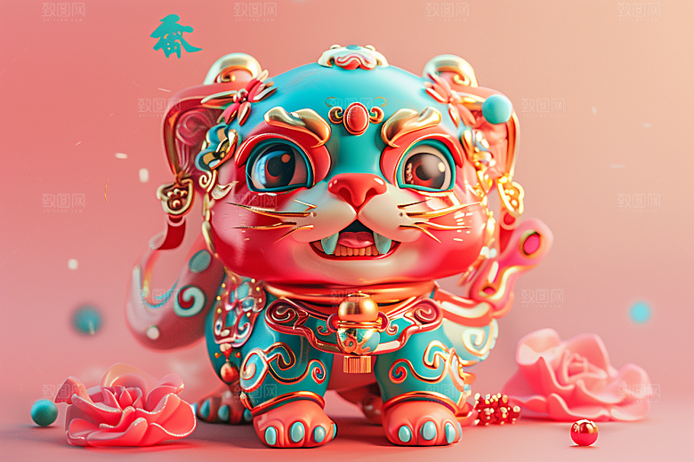 IP形象3D渲染模型