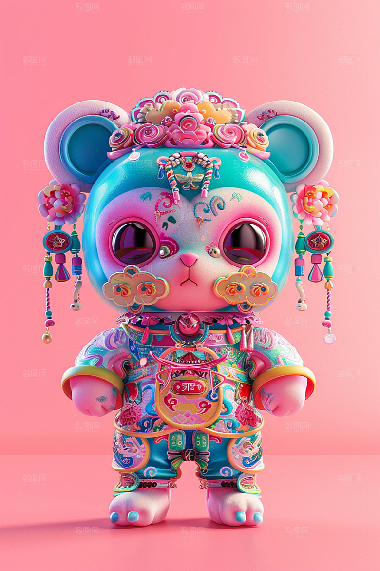 IP形象3D卡通模型