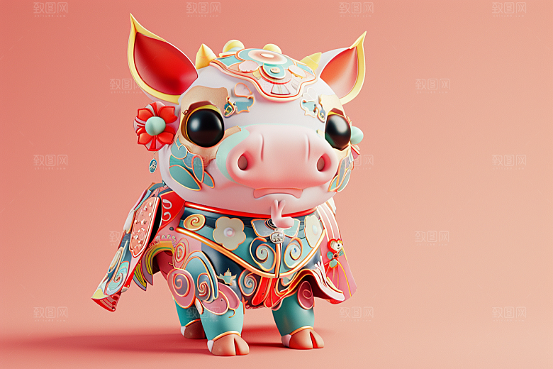 IP形象卡通时尚模型