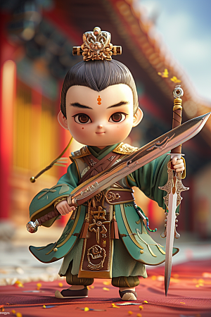 IP形象时尚3D模型