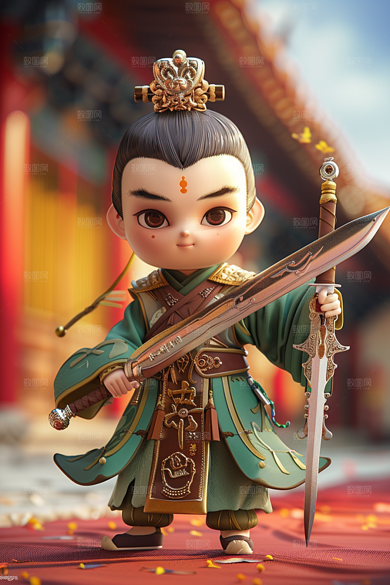 IP形象时尚3D模型