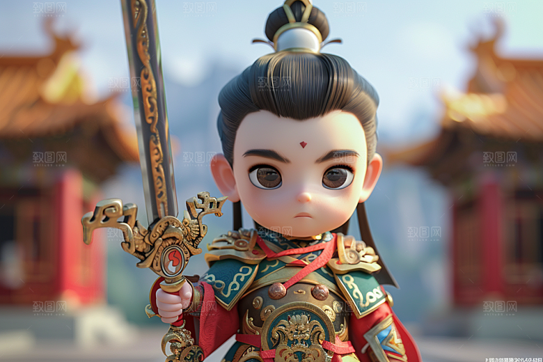 IP形象3D手办模型