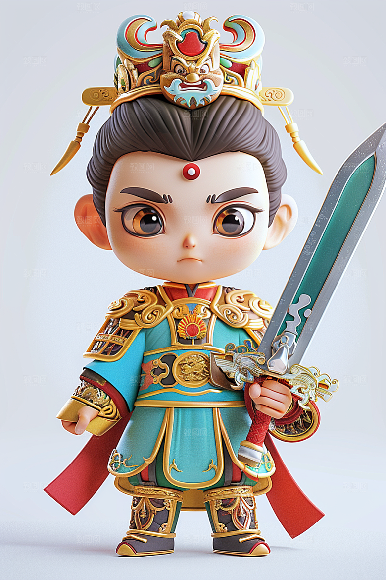 IP形象渲染C4D模型