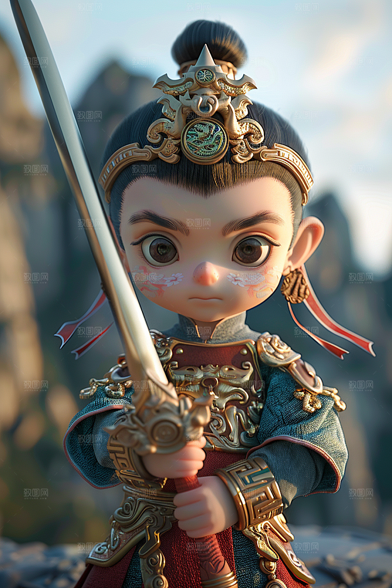 IP形象手办C4D模型