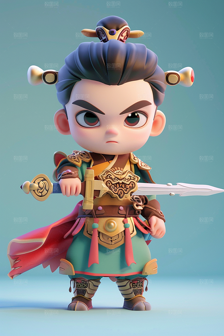 IP形象3D手办模型
