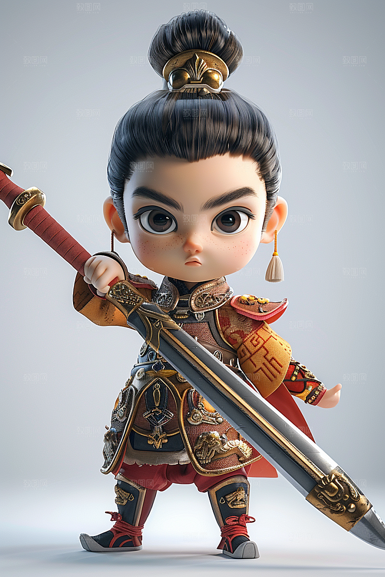 IP形象玩偶流行元素模型