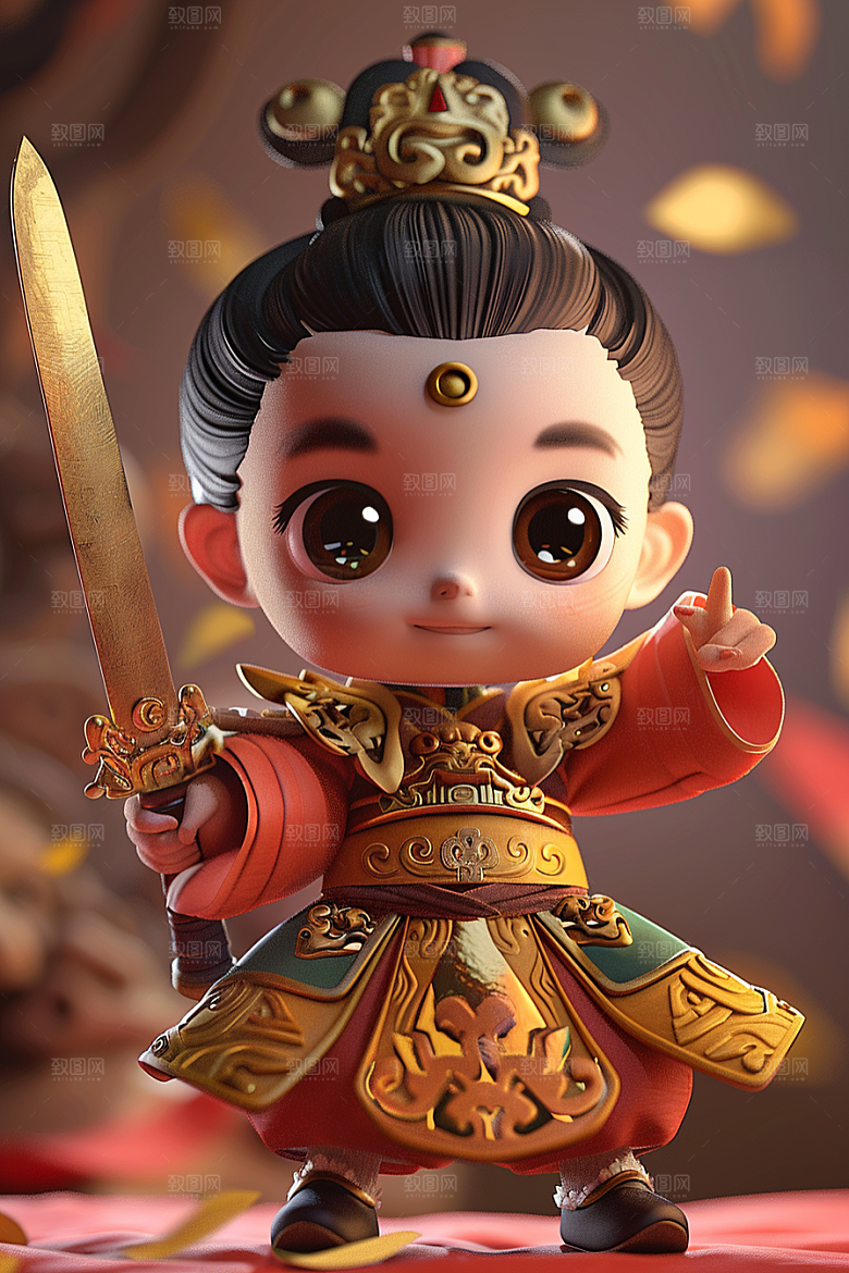 IP形象手办3D模型
