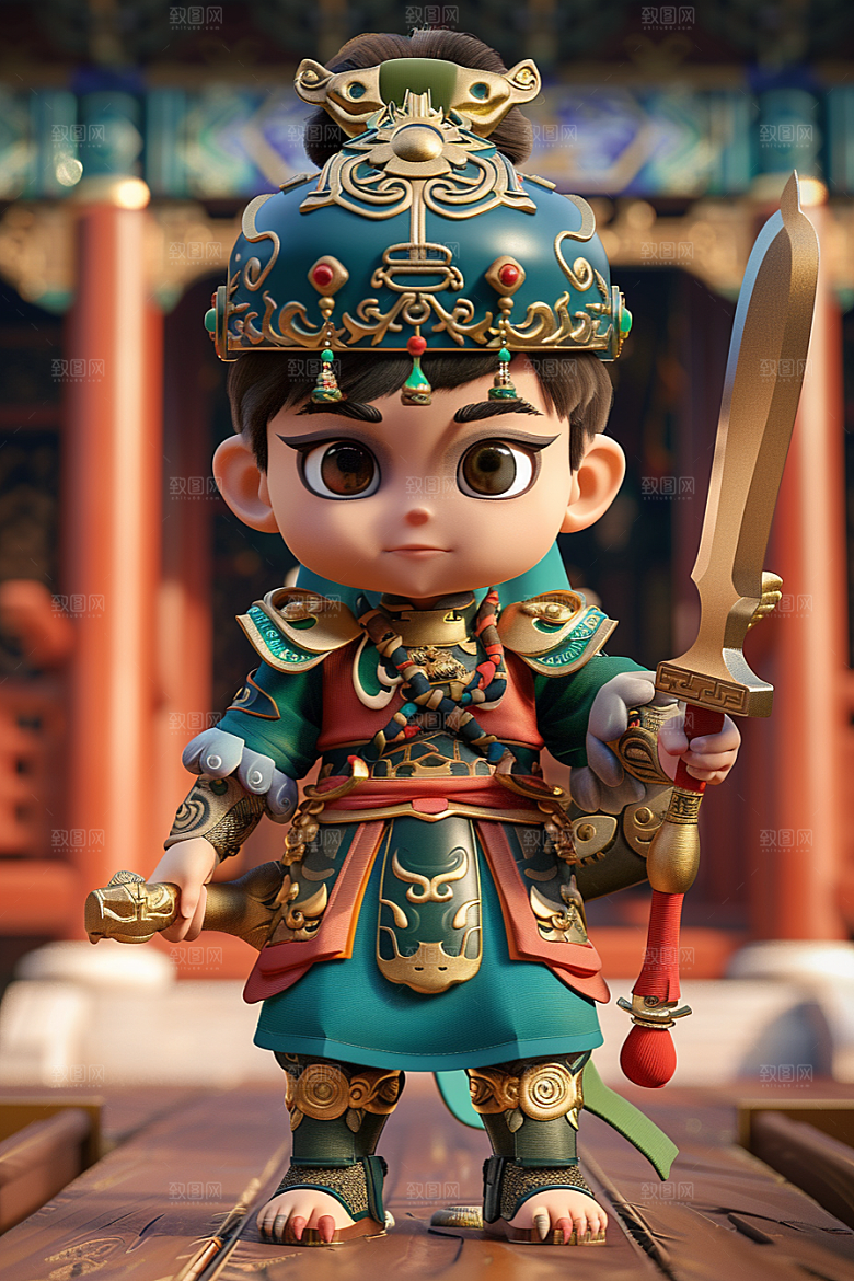 IP形象3D高清模型