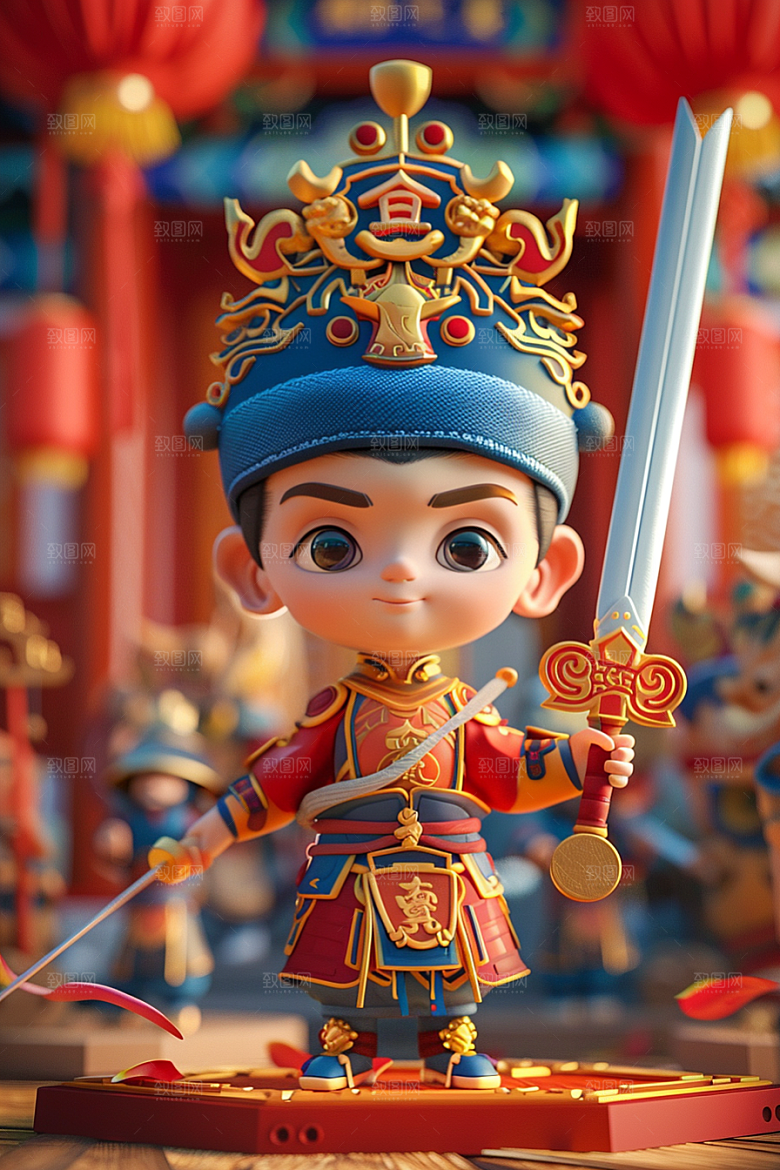 IP形象时尚玩偶模型