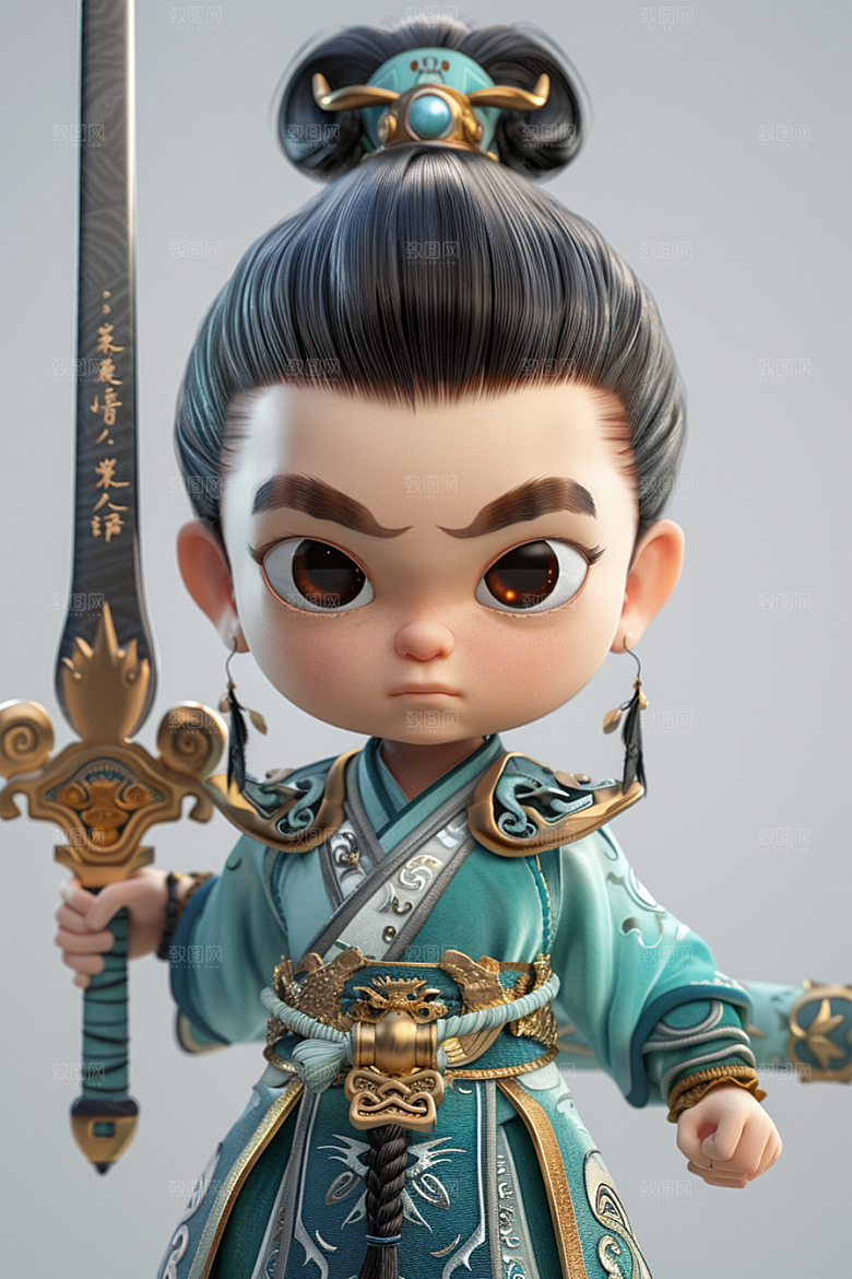 IP形象玩偶虚拟模型