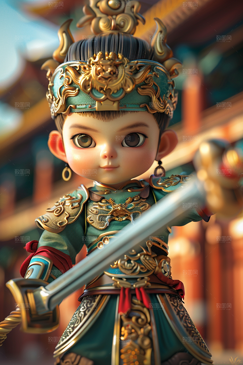 IP形象虚拟3D模型