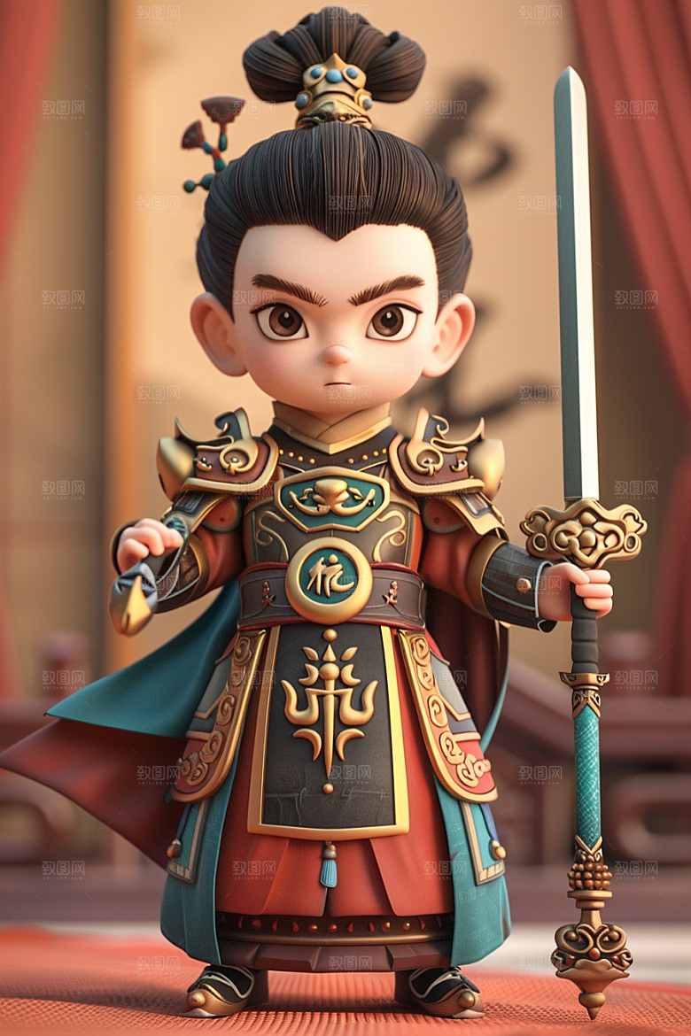 IP形象3D虚拟模型