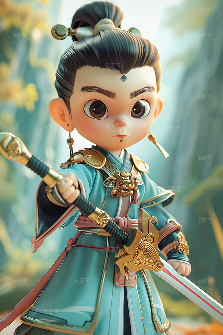 IP形象3D虚拟模型
