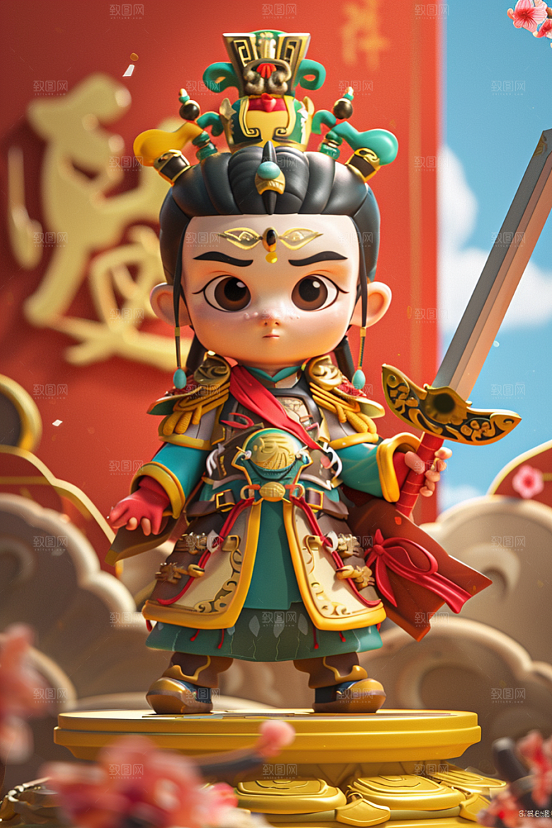 IP形象设计3D模型