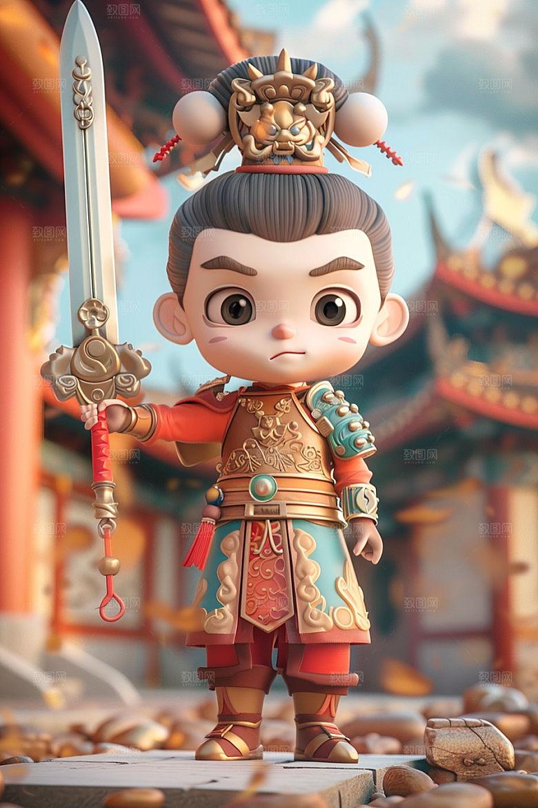 IP形象时尚高清模型