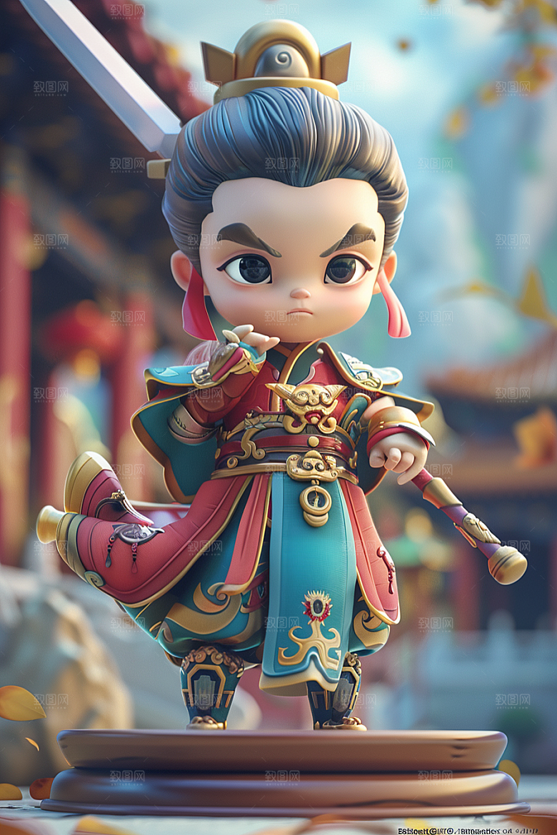 IP形象3D渲染模型
