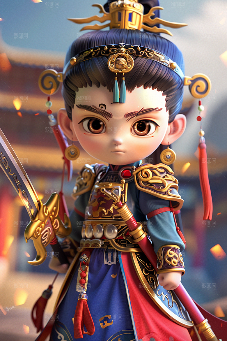 IP形象设计渲染模型
