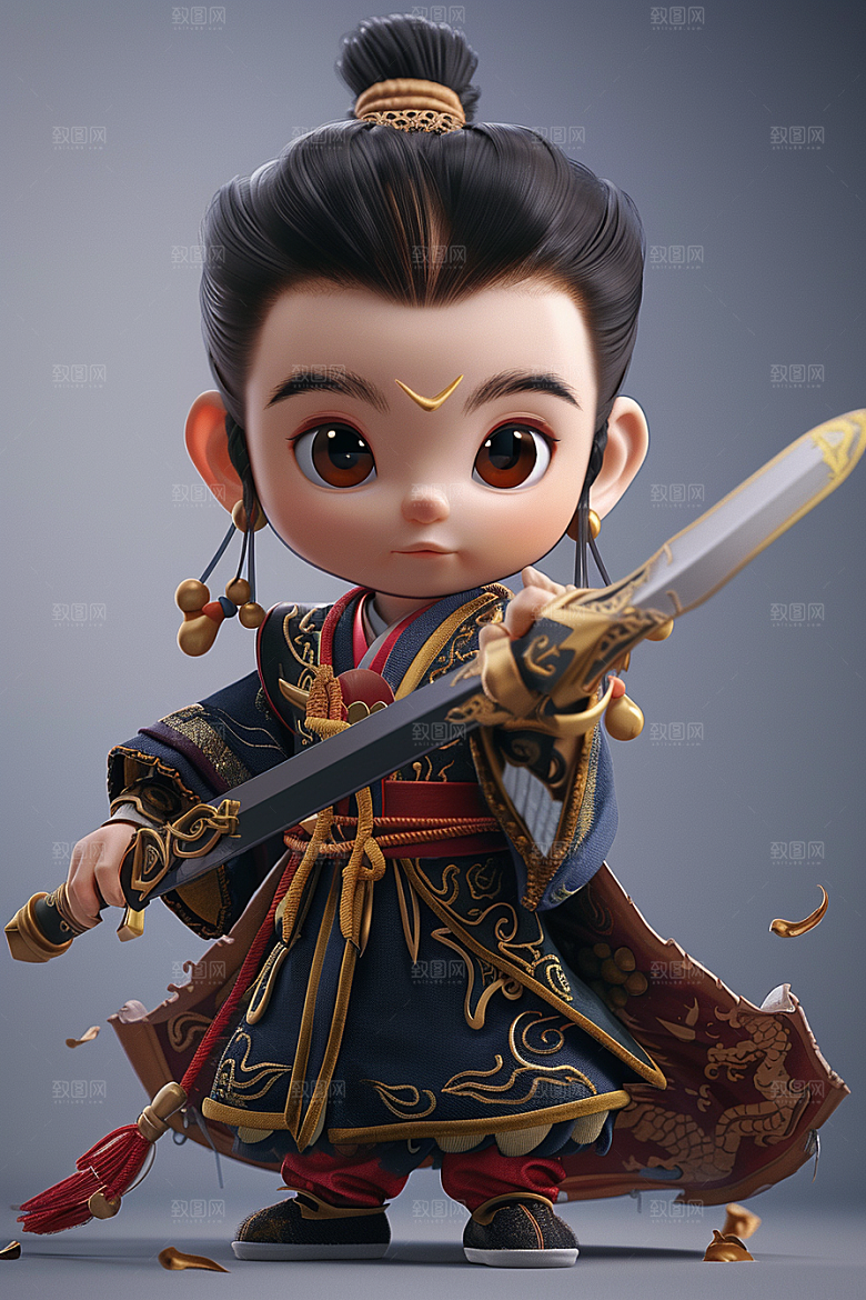 IP形象手办3D模型