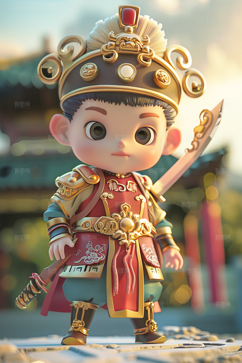 IP形象3D3D模型