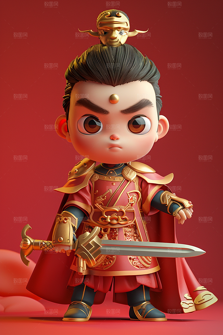 IP形象高清3D模型