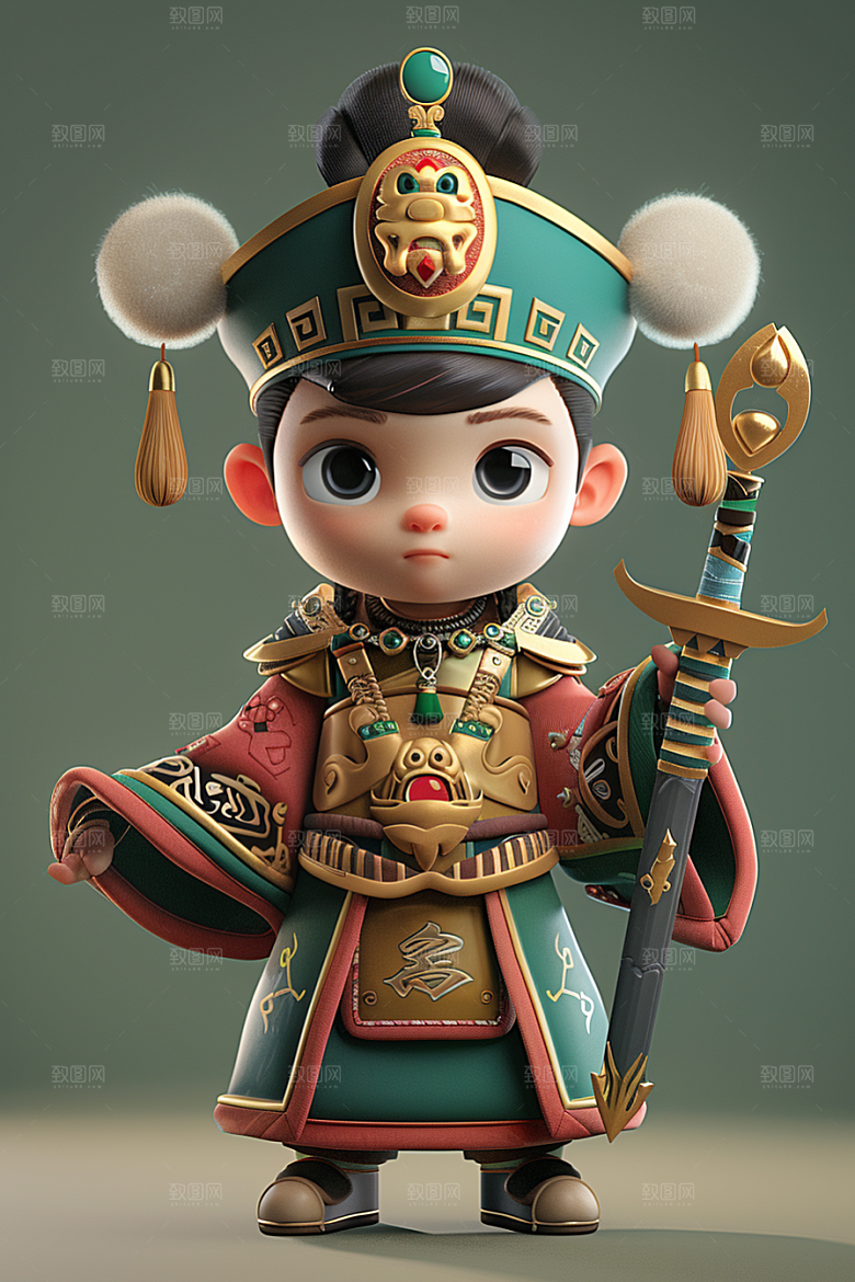 IP形象3D3D模型