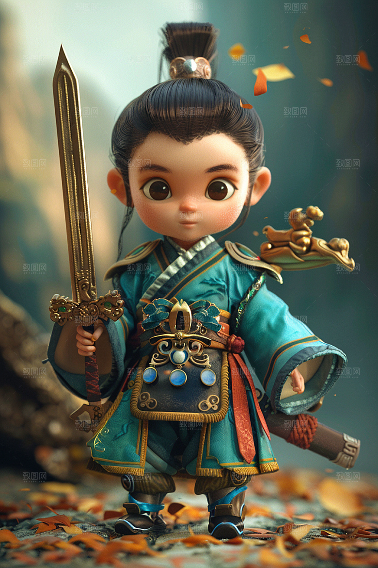 IP形象3D时尚模型