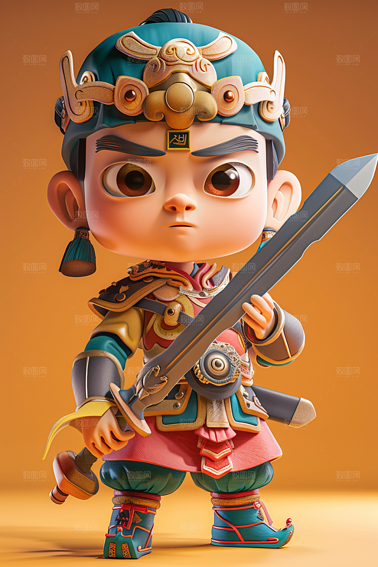 IP形象3D时尚模型