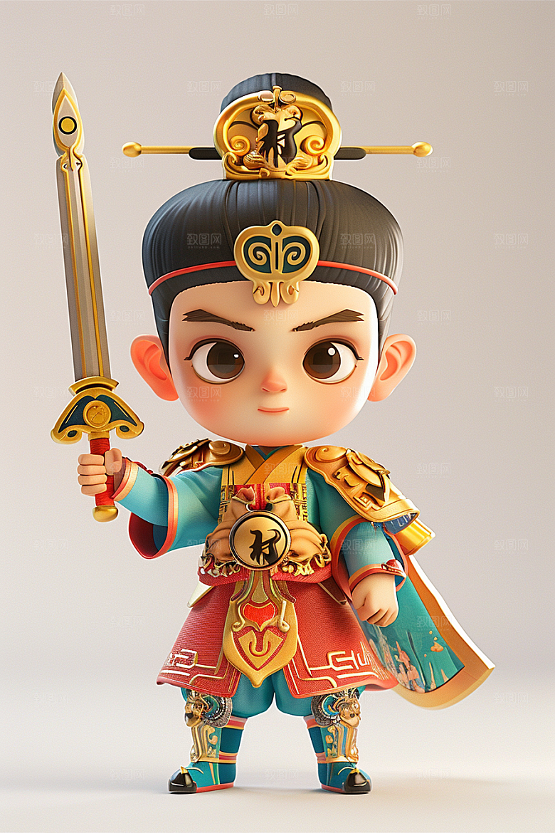 IP形象高清虚拟模型