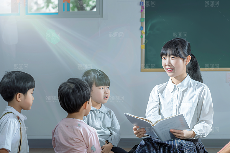 家教家庭教师培训摄影图