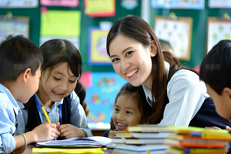 课外班补习学生家教摄影图