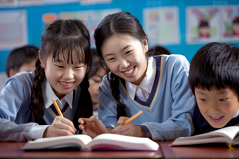 课外班补习学生教育摄影图