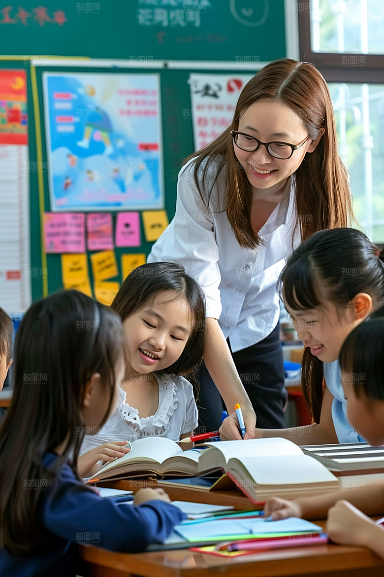 课外班补习教育学习摄影图