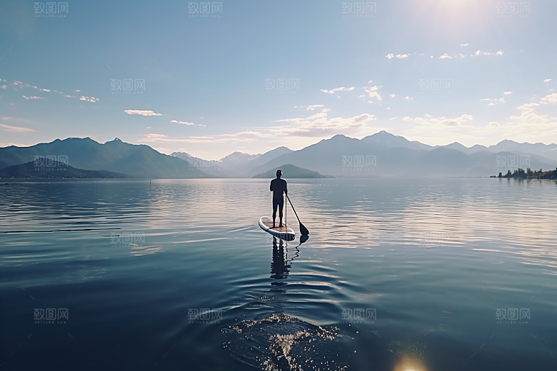 浆板运动野外高清摄影图